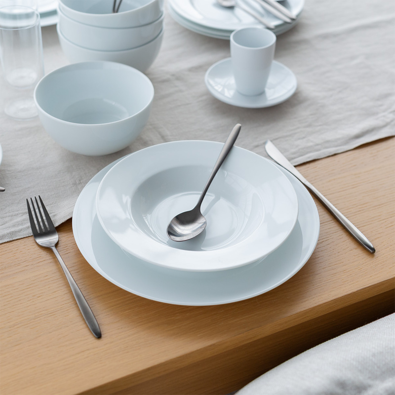 Set posate 16 pezzi Vivo grigio chiaro | Sola