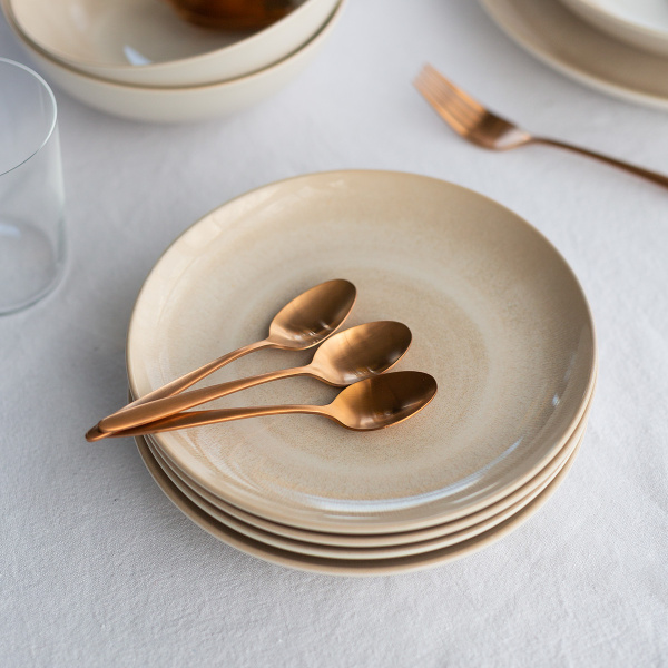 Cutlery set 16 pcs Vivo rose gold | Sola