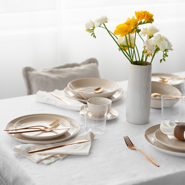Set posate 16 pezzi Vivo rose gold | Sola