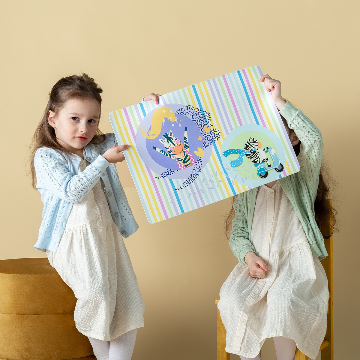 Children's placemat 45 x 32 - KIDS WORLD Jungle Patrol