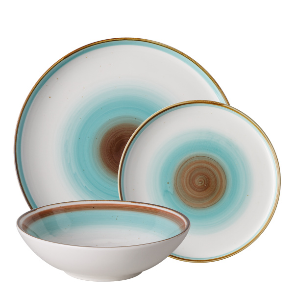 Set in porcellana 12 pezzi | Gaya RGB Rustico