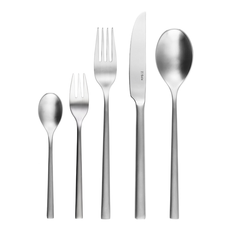 Set posate 60 pezzi Living opaco | Sola Premium