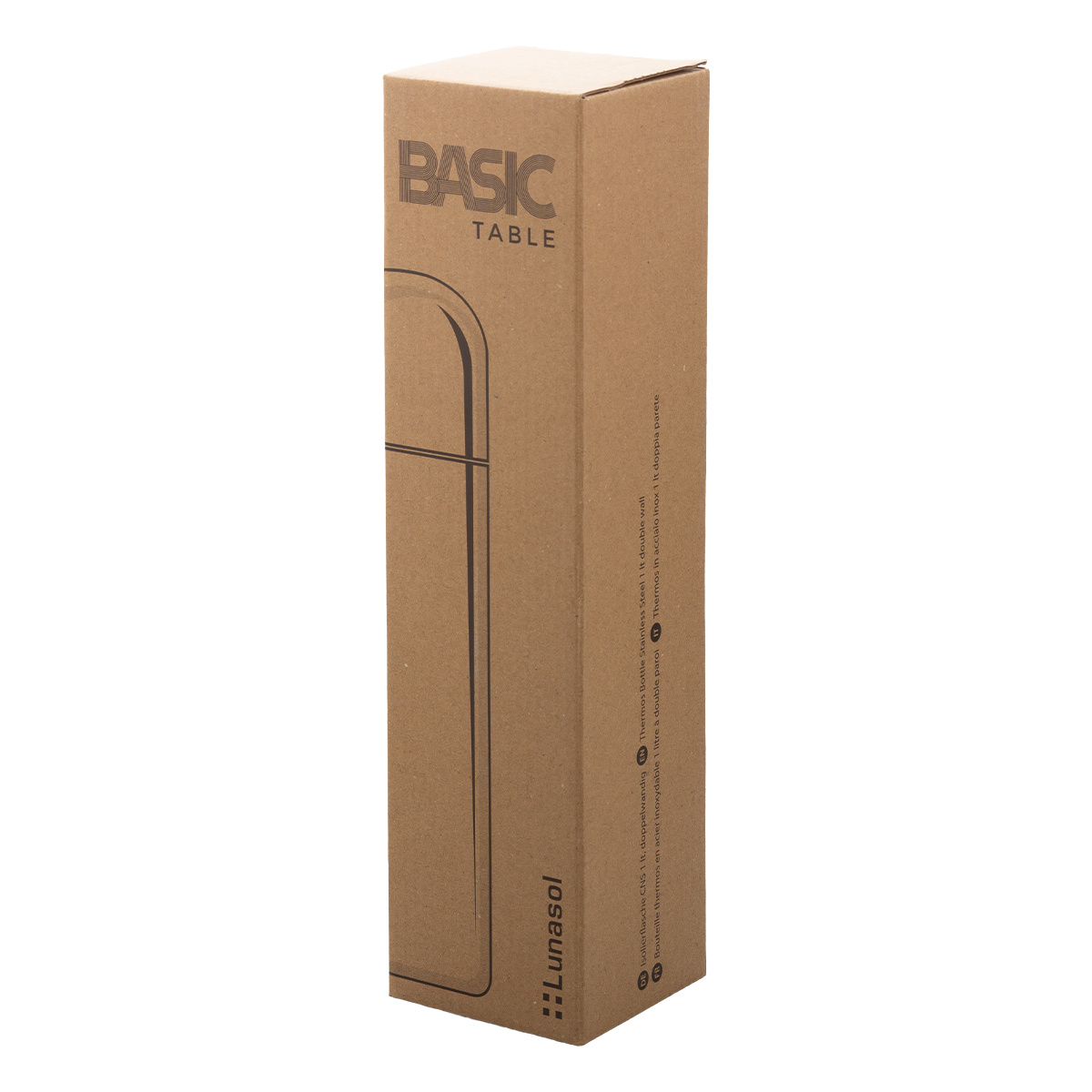 Stainless steel vacuum flask 1 l | Basic Table