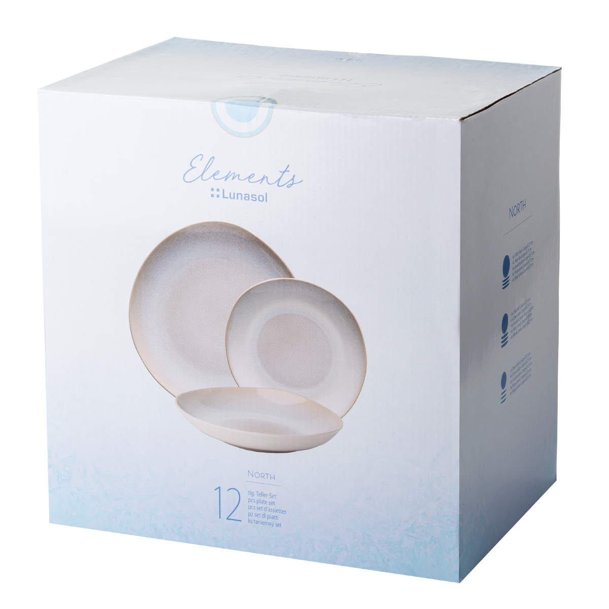 Set di stoviglie iniziale 36 pezzi | Elements North Organic