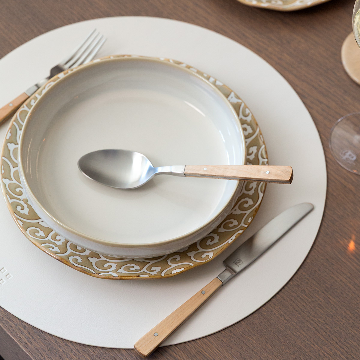 Ceramic plate set 18 pcs - Gaya Elements Quest North