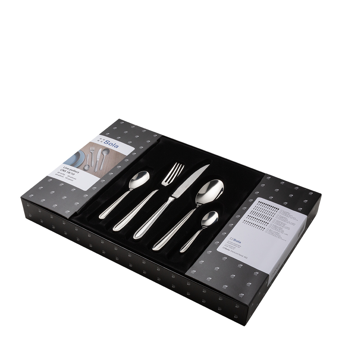 Cutlery set 60 pcs — Line