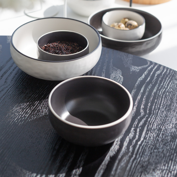 Ciotola 14,8 cm | Elements Yin & Yang black