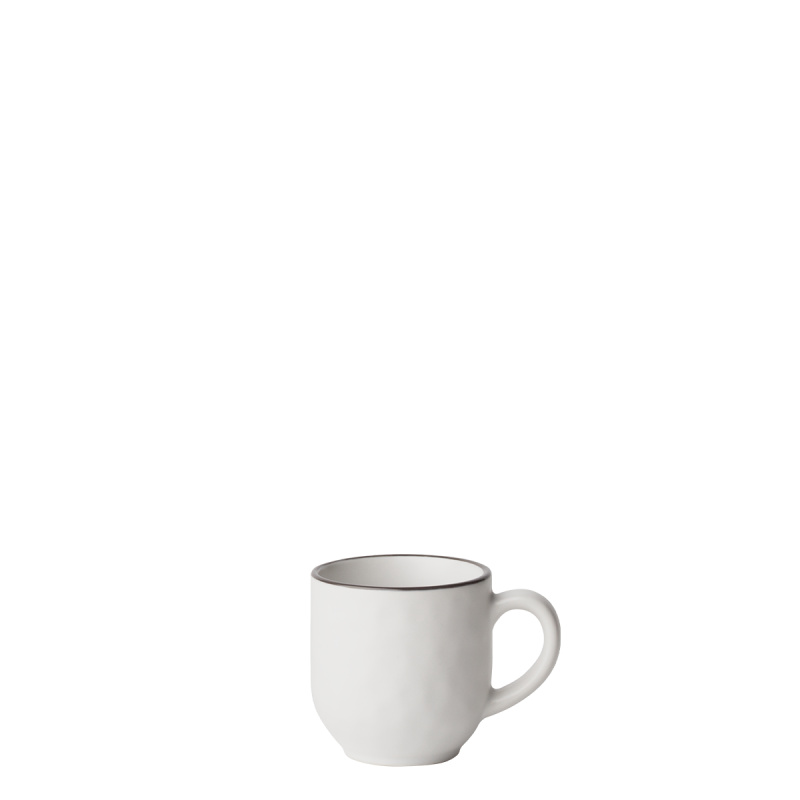 Mocca cup 90 ml — Elements Yin & Yang white