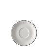 Piattino 16 cm — Elements Yin & Yang white