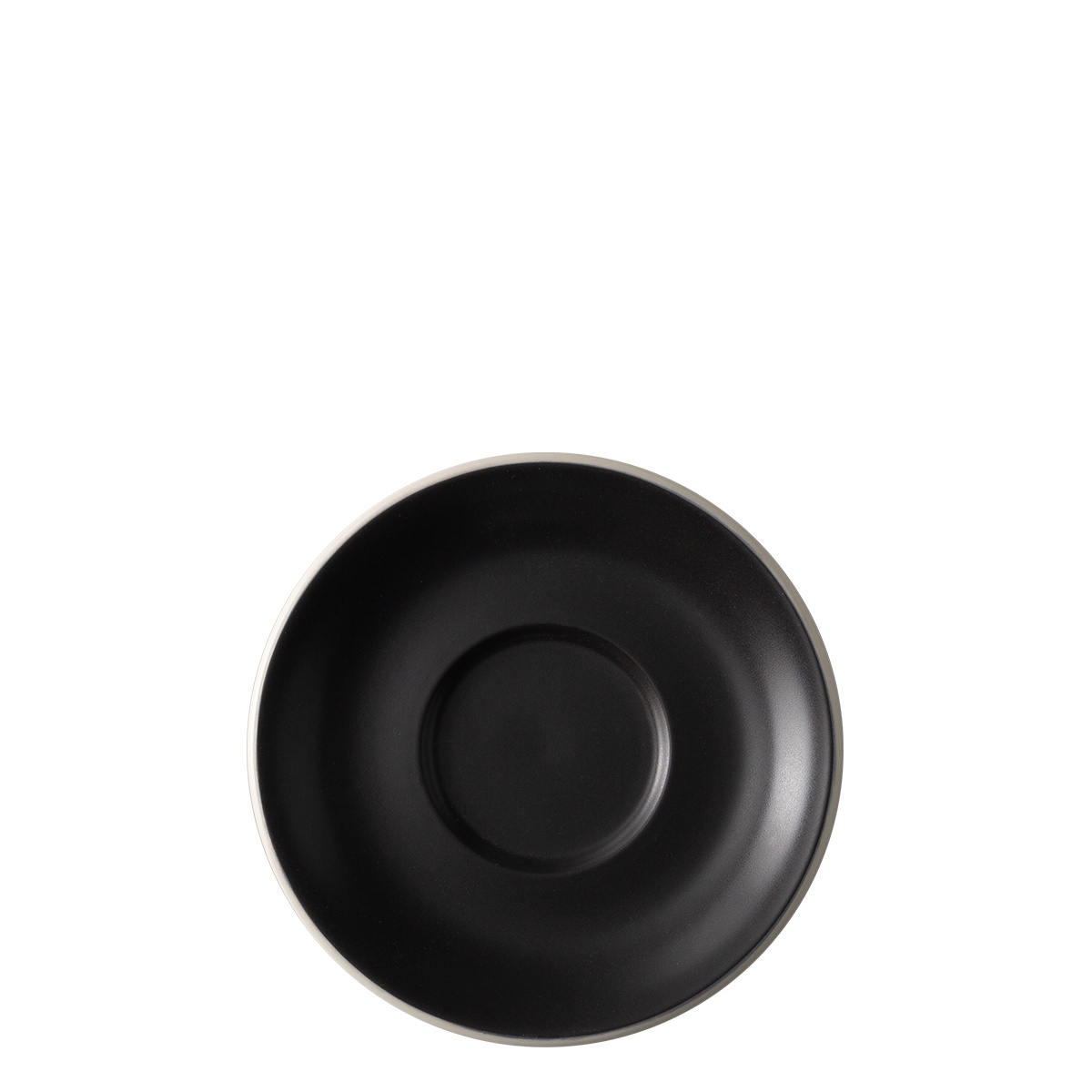Piattino 16 cm — Elements Yin & Yang black
