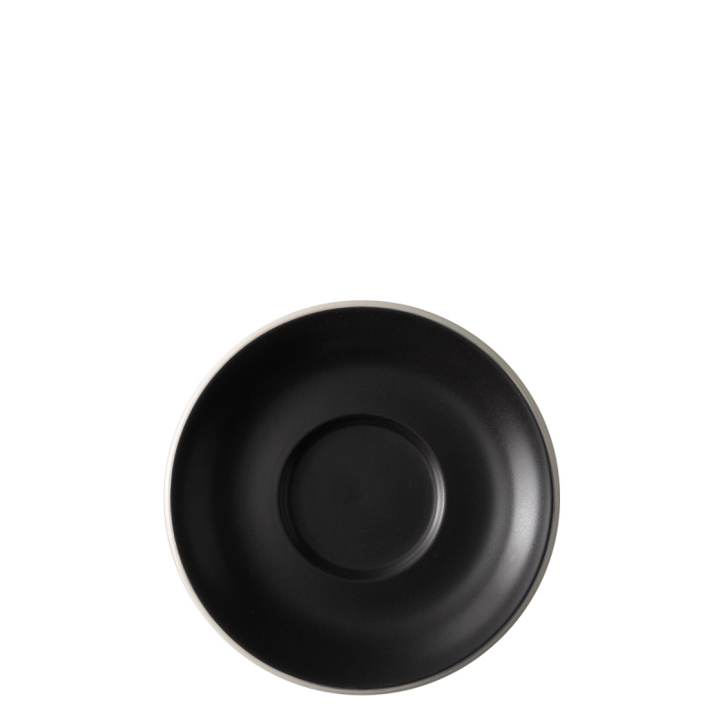 Piattino 16 cm — Elements Yin & Yang black