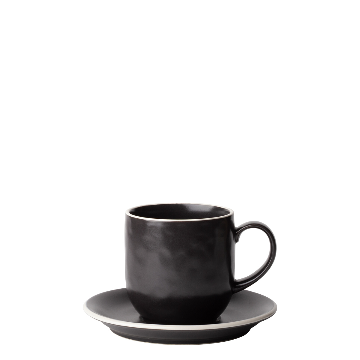 Cup 410 ml — Elements Yin & Yang black