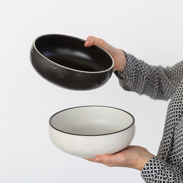 Bol 19,3 cm | Elements Yin & Yang black