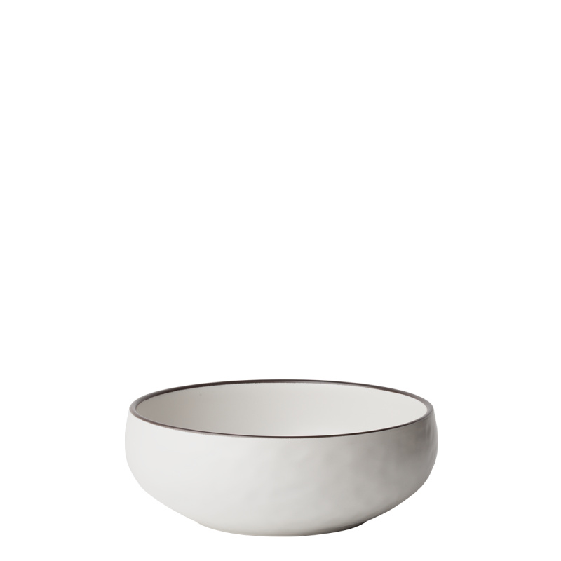 Bowl 19,3 cm | Elements Yin & Yang white
