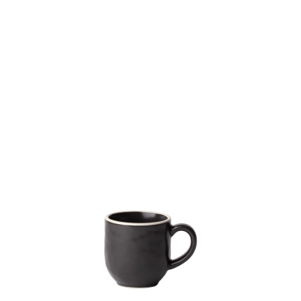 Tasse à moka 90 ml — Elements Yin & Yang black