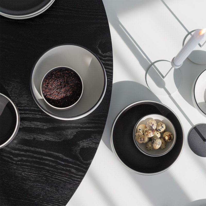 Bol 11 cm | Elements Yin & Yang black