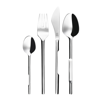 Besteckset 24 tlg. - Cut poliert Platinum Line