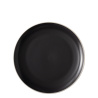 Flat plate 27 cm — Elements Yin & Yang black