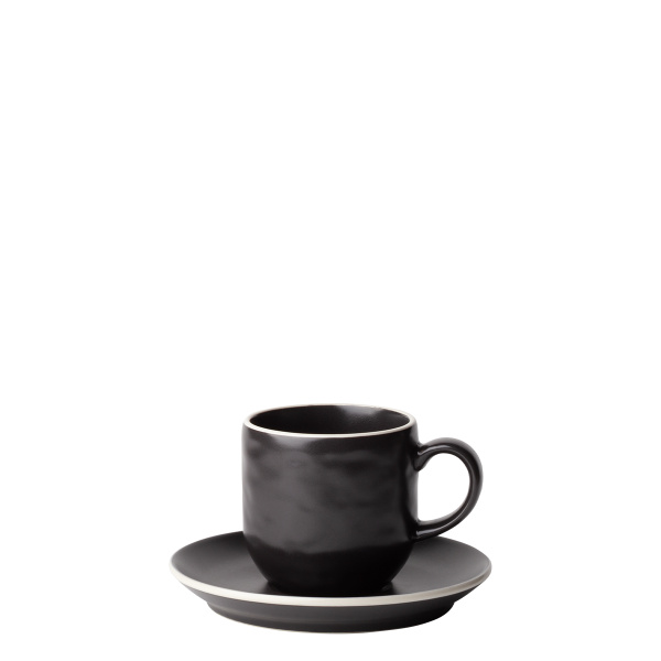 Coffee cup 240 ml — Elements Yin & Yang black