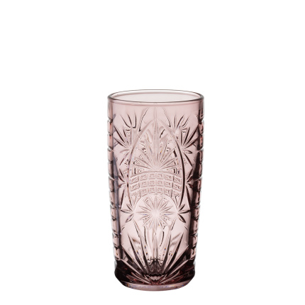 Long drink glass 370 ml | Marvia Vintage pink