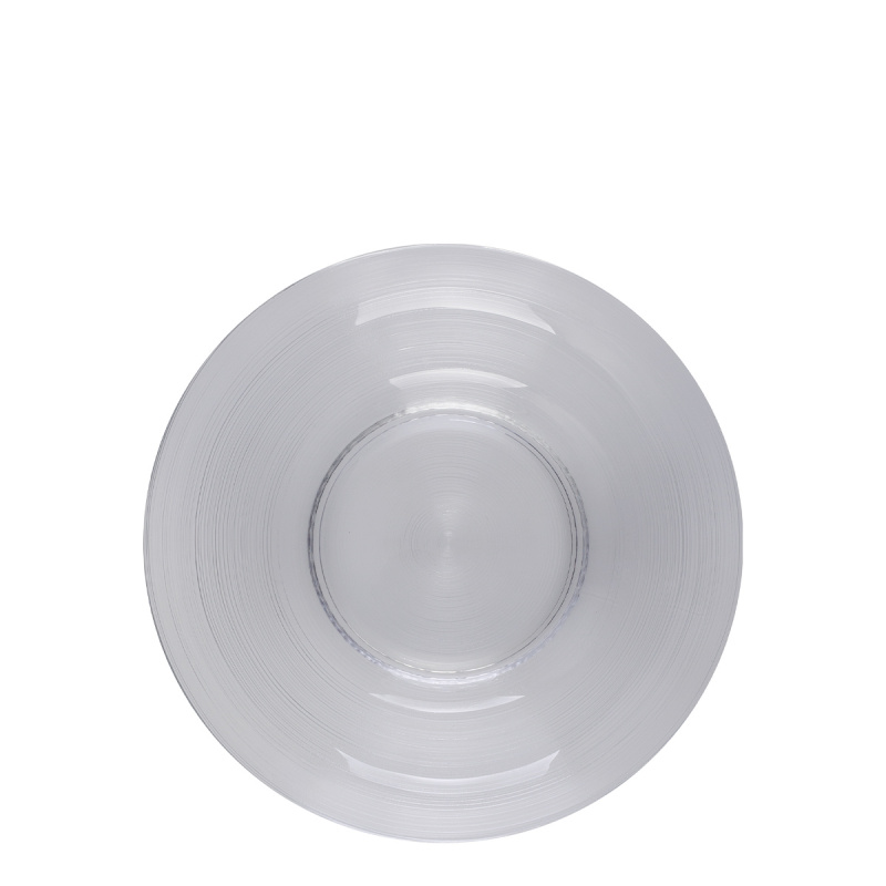 Teller tief 23 cm Set 4-tlg. – Basic Chic Glas