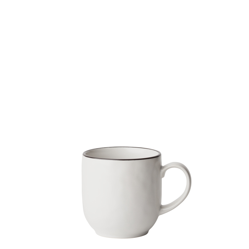 Set of 12 cups | Elements Yin & Yang white