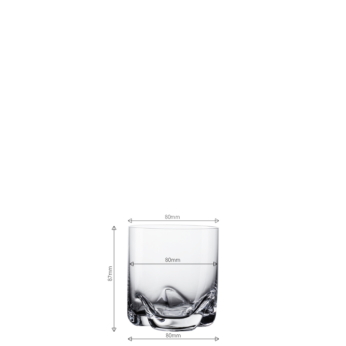 Tumbler Gläser 300 ml 4er Set - Anno Glas Lunasol META Glass