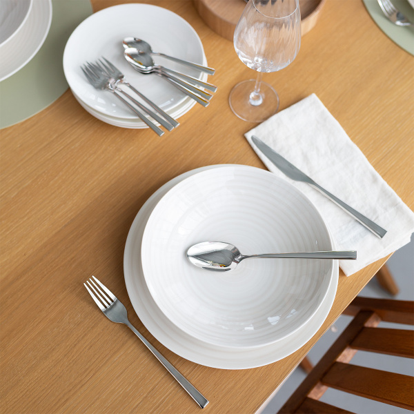 Set piatti 12 pz | Premium Platinum Line Rocca