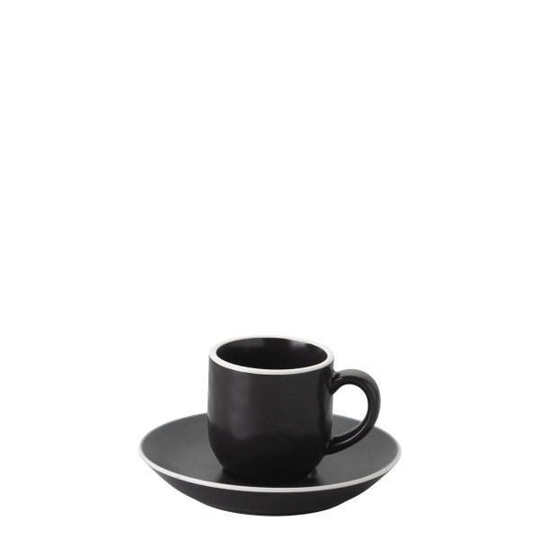 Set mokka 12 pezzi | Elements Yin & Yang black