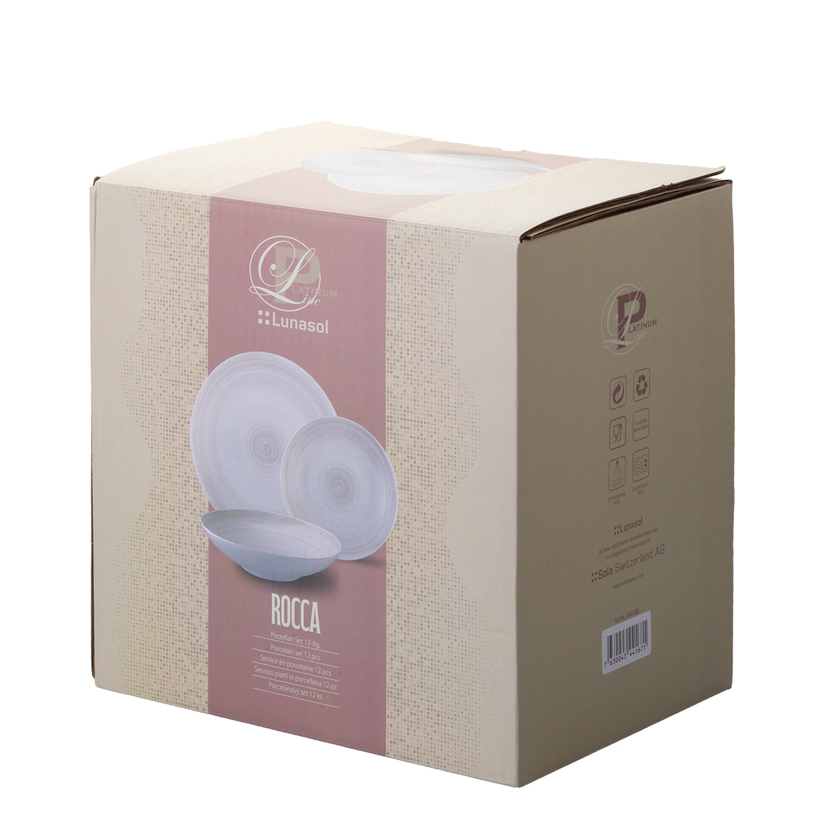 Tellerset 12-tlg. | Premium Platinum Line Rocca