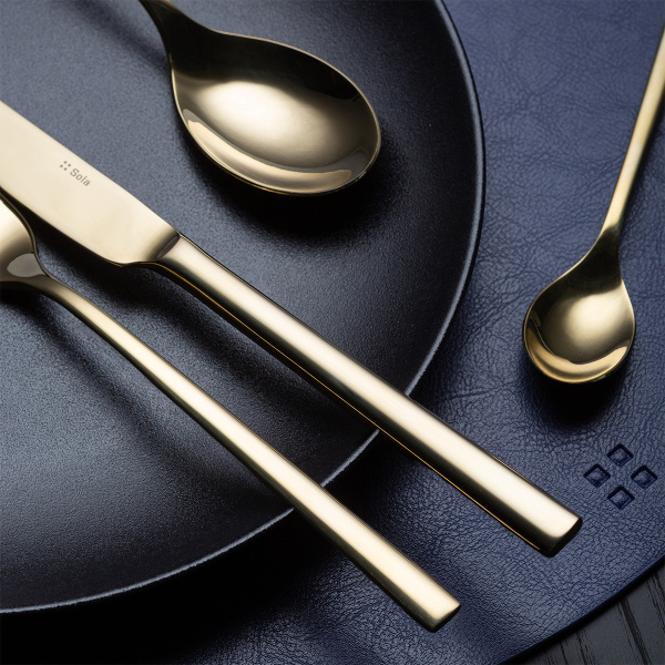 Cutlery set 24 pcs Living champagne | Sola Premium