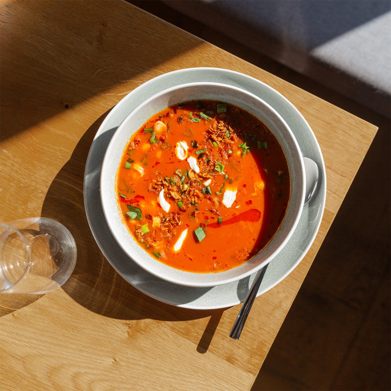 Pasta bowl / deep plate U-Coupe Ø 21 cm H: 5.5 cm — Tosca Slate