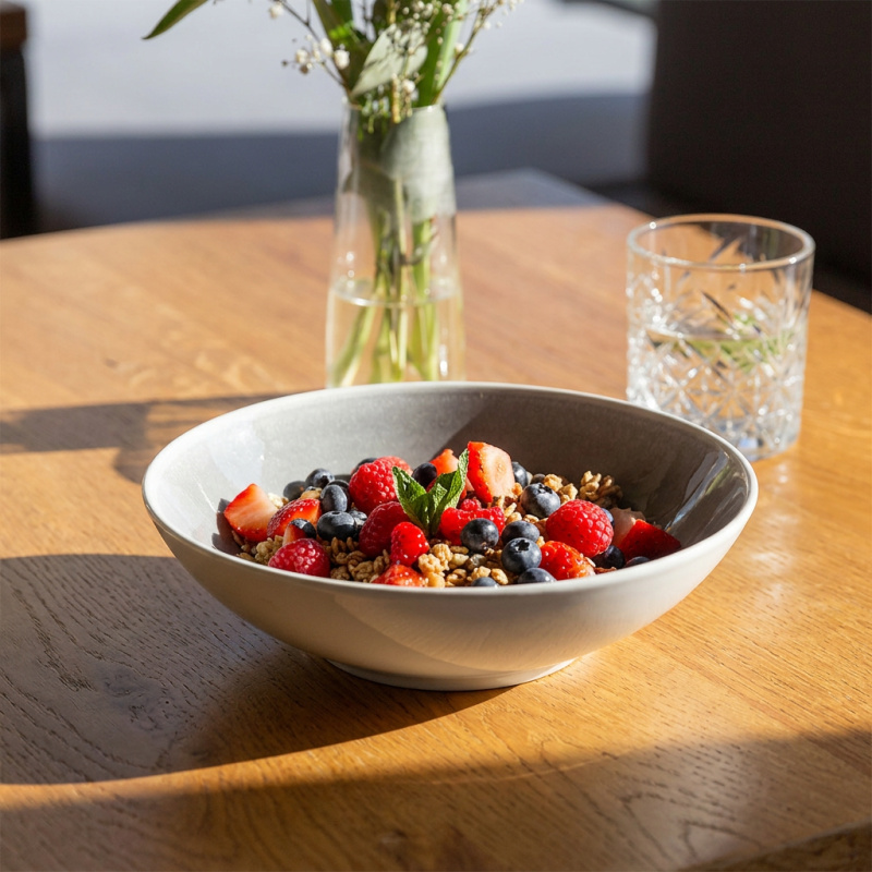 Bowl Ø 19.5 cm, H: 5.5 cm — Tosca Slate