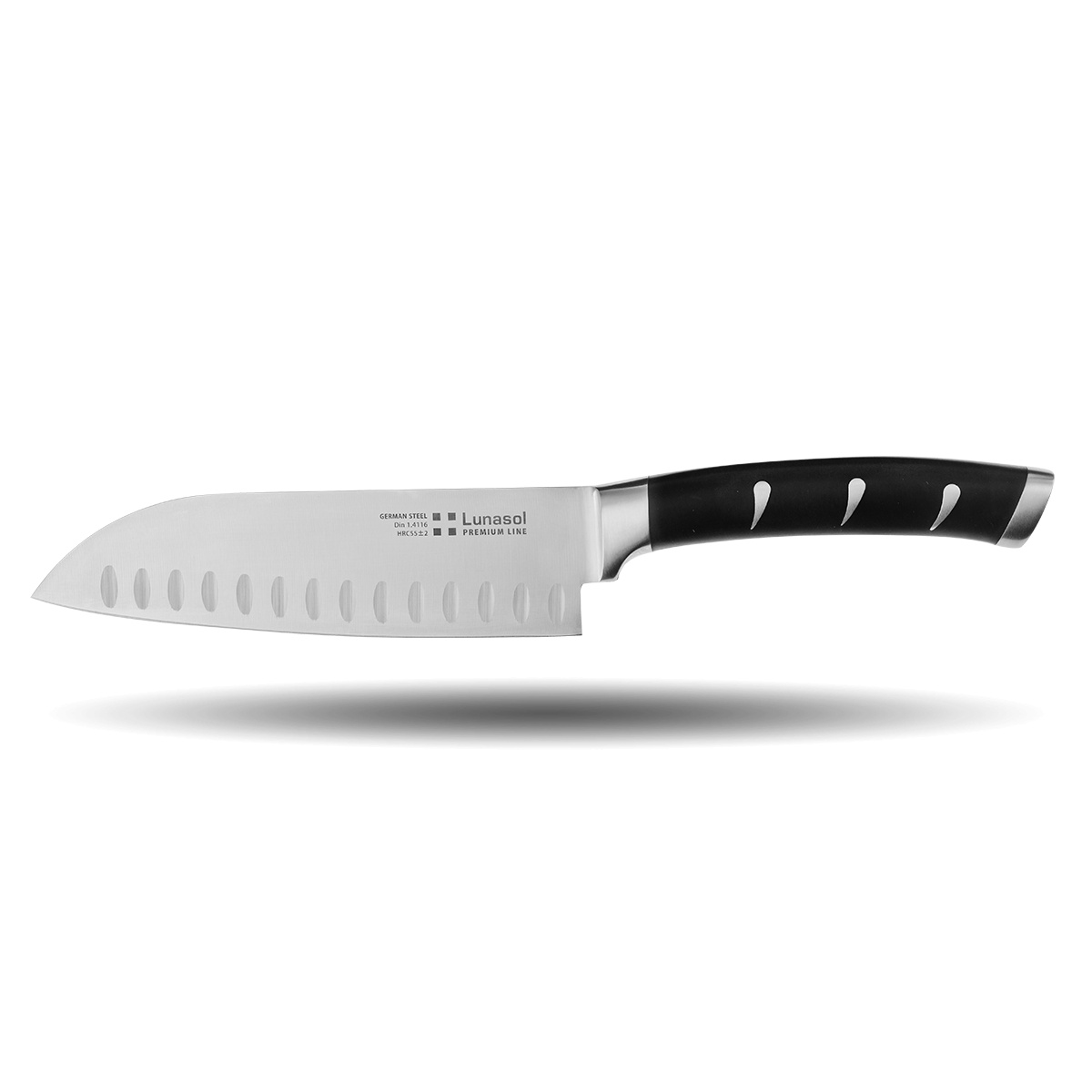 Set coltelli in ceppo con affilatore 7 pz - Flow Kitchen