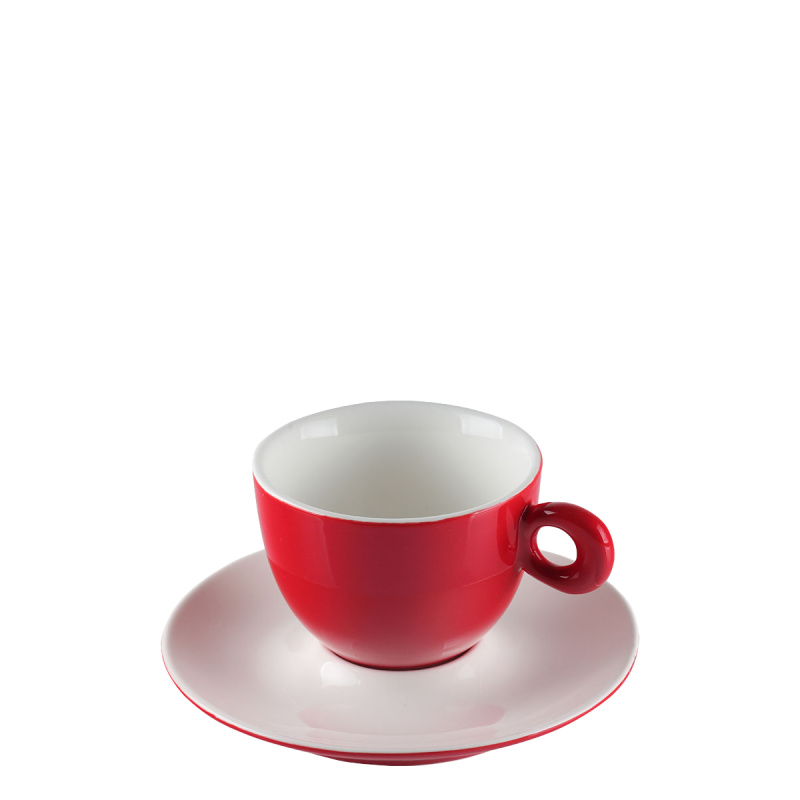 Untertasse für Kaffee/Tee rot 15 cm – RGB