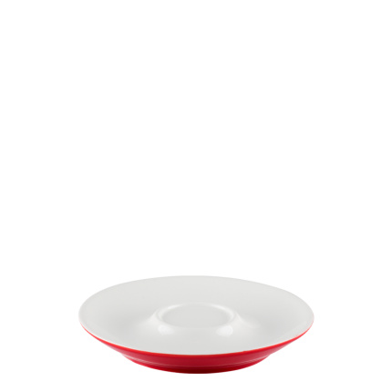 Untertasse für Kaffee/Tee rot 15 cm – RGB