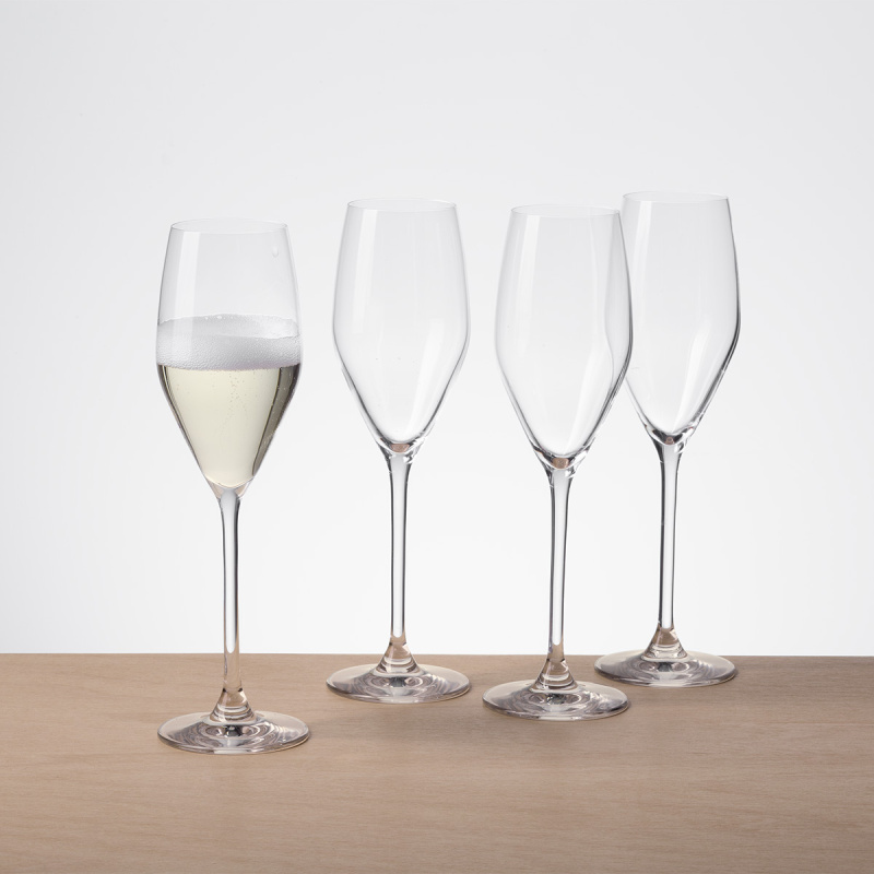 Champagne glass 170 ml 6 pcs – Optima Glas Lunasol