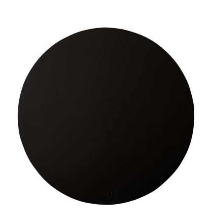 Black placemat ø 38 cm – Elements Ambiente