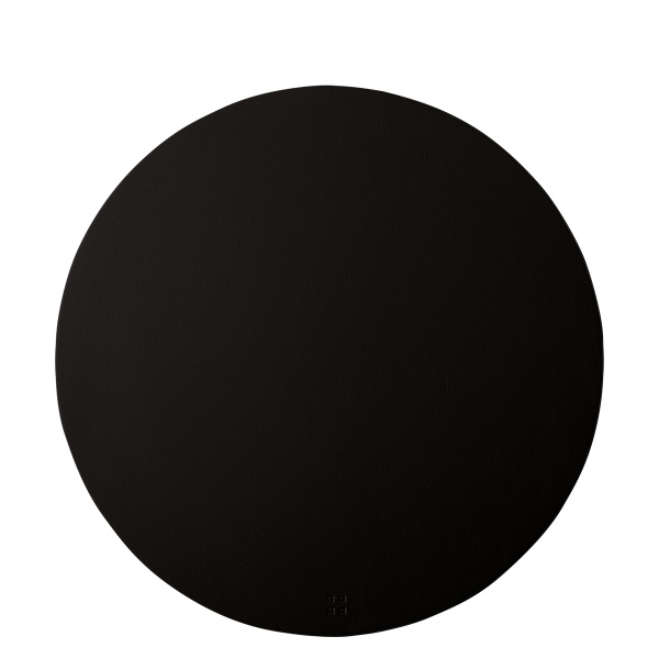 Set de table noir ø 38 cm – Elements Ambiente