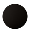 Tischset rund PVC schwarz ø 38 cm Elements Ambiente