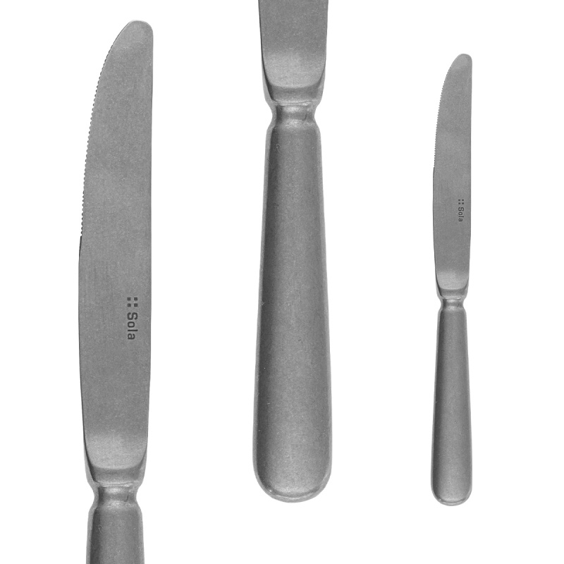 Set di posate dessert 24 pezzi - Baguette Stone Wash