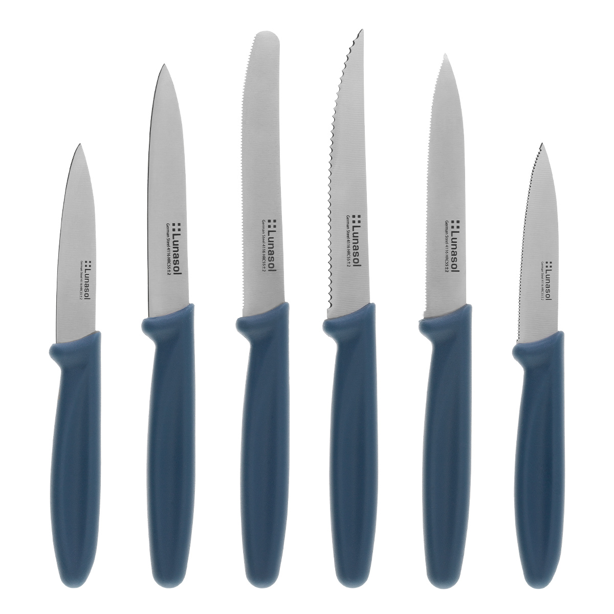 Set di coltelli da cucina 6 pz | Master Petrol