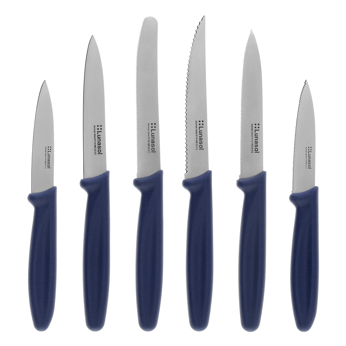Küchenmesserset 6-tlg. | Master Blue