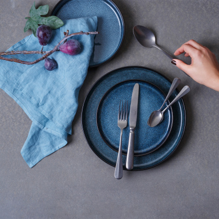24-Piece Cutlery Set - Baguette Vintage Stone Wash