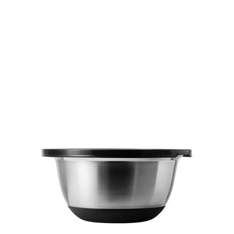 Mixing bowl set with lid 4 pcs – Basic Kitchen