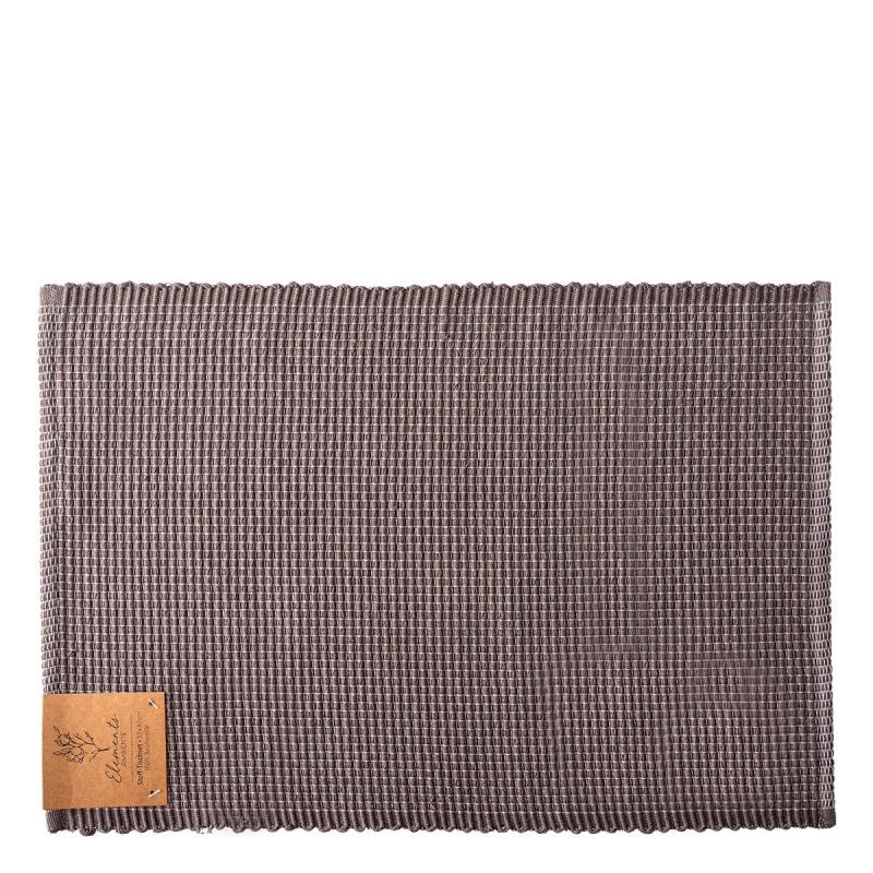 Graue Tischset 33 x 49 cm – Elements Ambiente