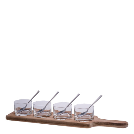 Set de 9 pièces pour dessert / entrée - Flow