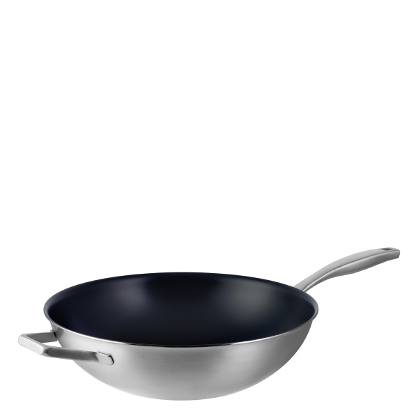 Wok mit Glasdeckel ø 30 cm | Sirius Terra