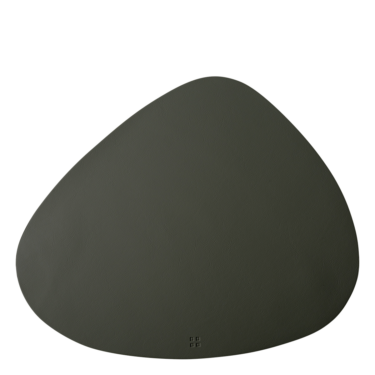 Placemat triangle PVC anthracite 45 x 37 cm - Elements Ambiente