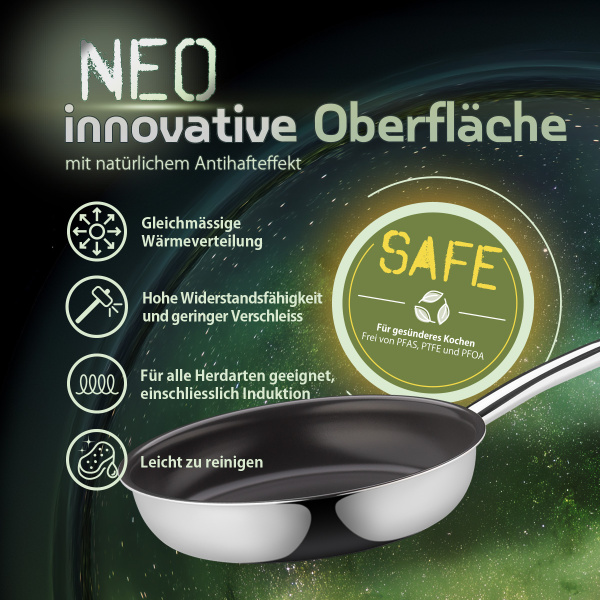 Tiefe Pfanne ø 24 cm | Orion Expert Neo